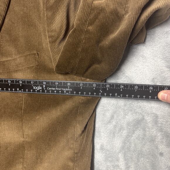 Saddlebred Sport Coat 44L Brown Cotton Corduroy Blazer Heritage Style - Picture 3 of 9